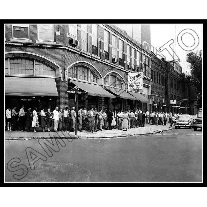 1955 Fenway Park 8X10 Photo - Boston Red Sox - 1081