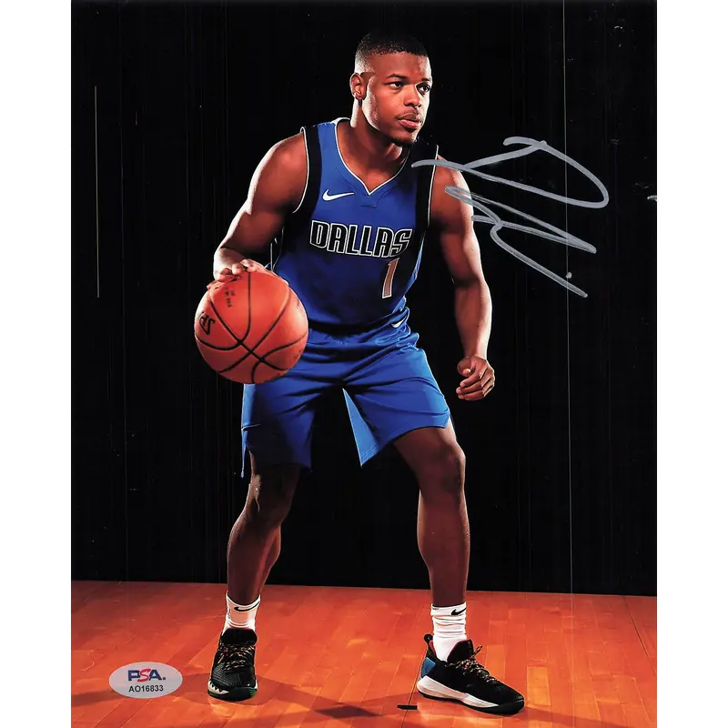Dennis Smith Jr Signed 8x10 photo PSA/DNA Dallas Mavericks Autographed