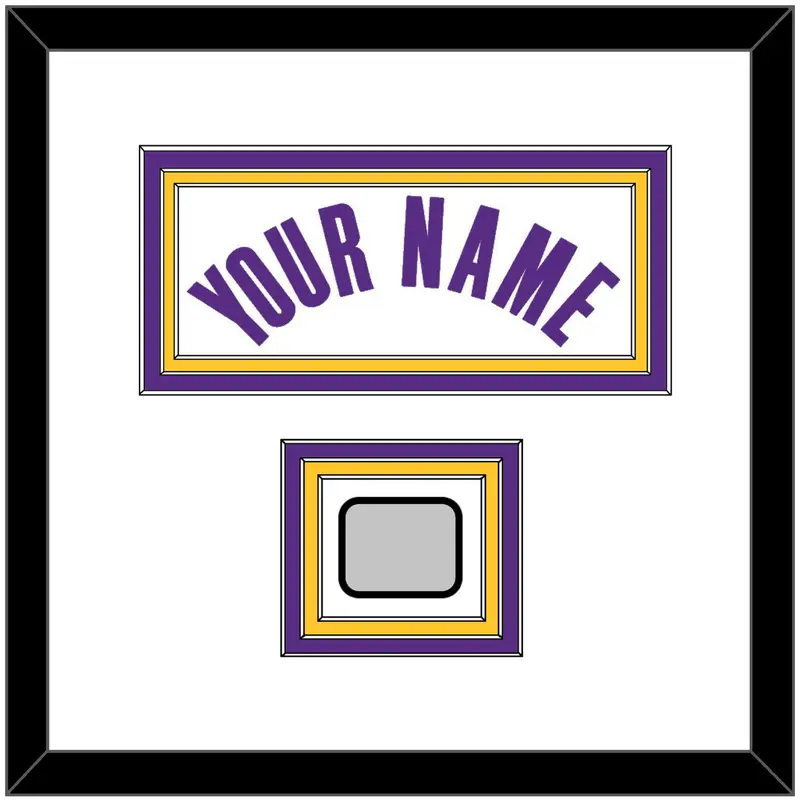 Los Angeles Name & Champions Patch - White Association - Triple Mat 1