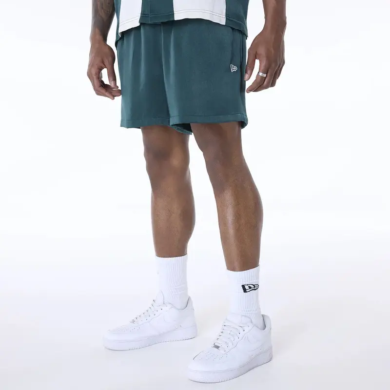 New Era Woven Dark Green Shorts