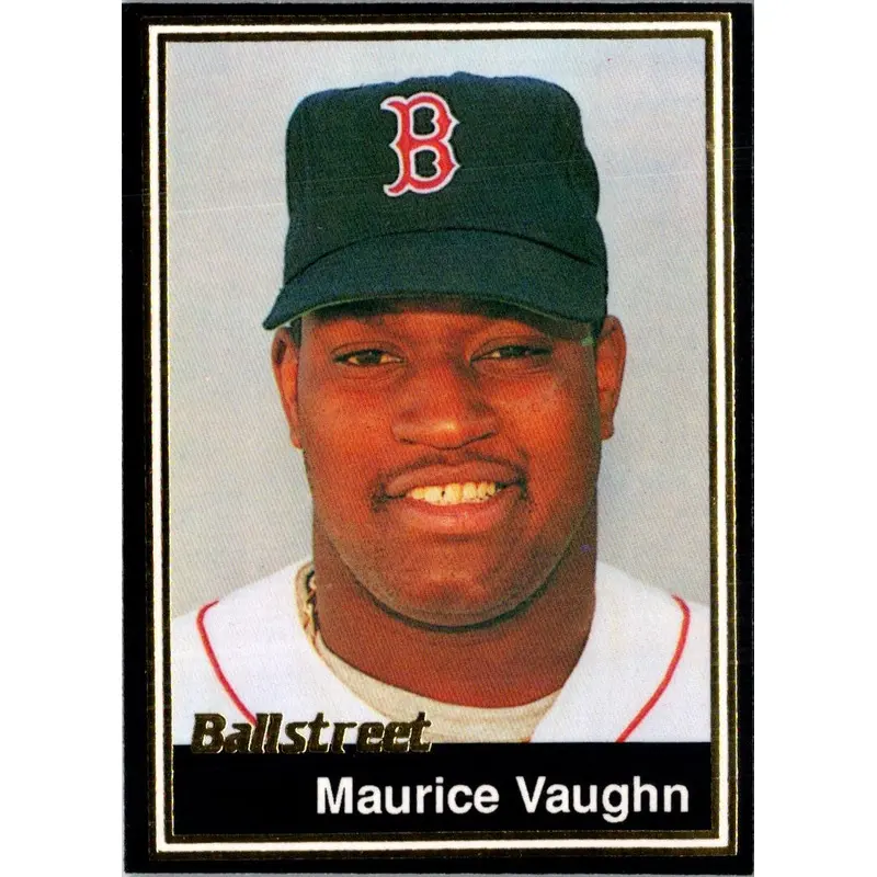 1991 Ballstreet Maurice Vaughn #42