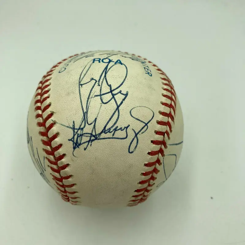 1993 Seattle Mariners Team Signed Baseball Ken Griffey Jr. Randy Johnson JSA COA