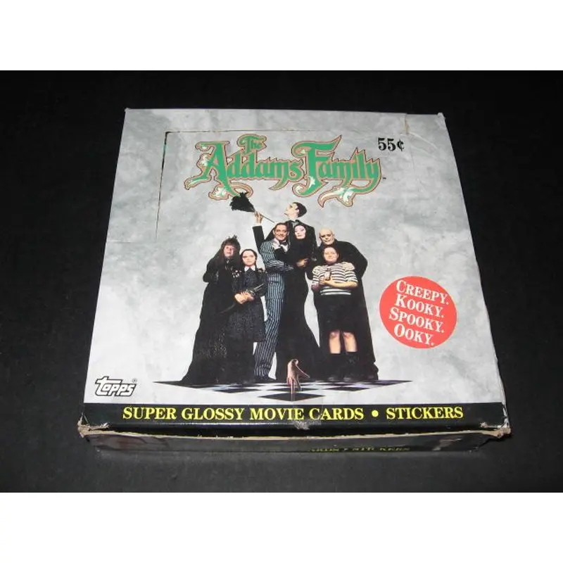 1991 Topps The Addams Family Unopened Box (Authenticate)