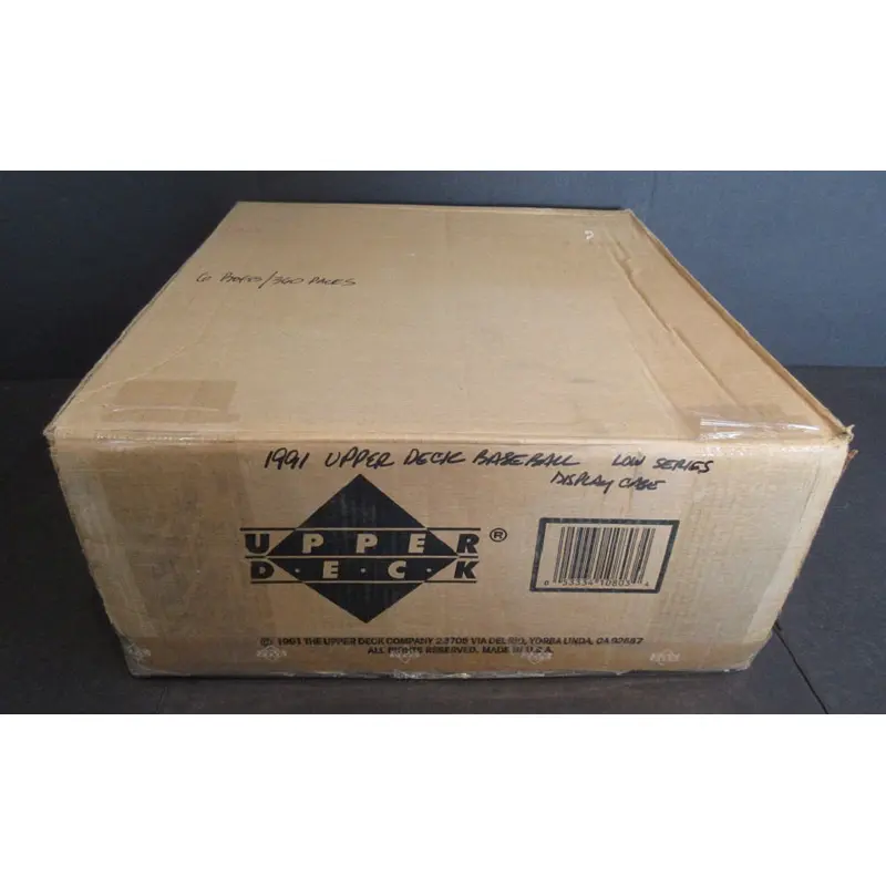 1991 Upper Deck Baseball Low Series Display Case (6 and 360)