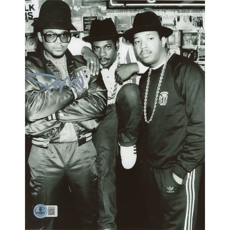 Darryl McDaniels Run DMC Authentic Signed 8x10 Photo Autographed BAS #BP33159