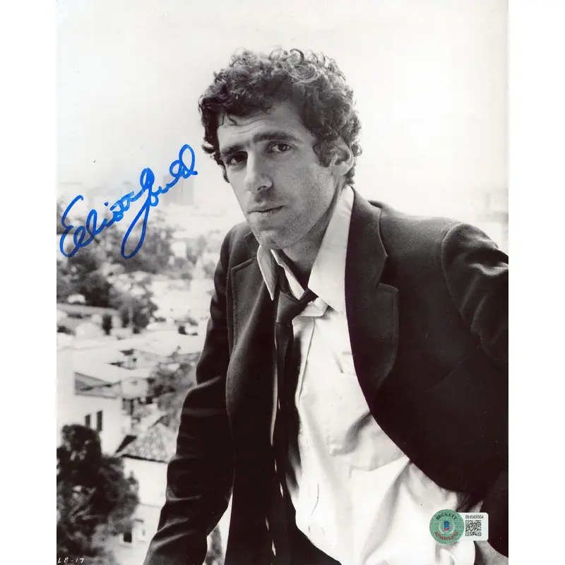 Elliott Gould The Long Goodbye Authentic Signed 8x10 Vertical Photo BAS BH049564