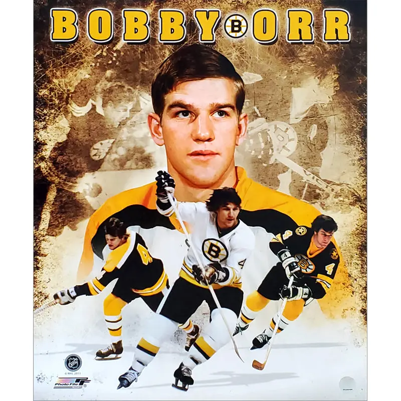 Bobby Orr "The Legend" Boston Bruins Career Profile Premium Poster Print - Photofile Inc.