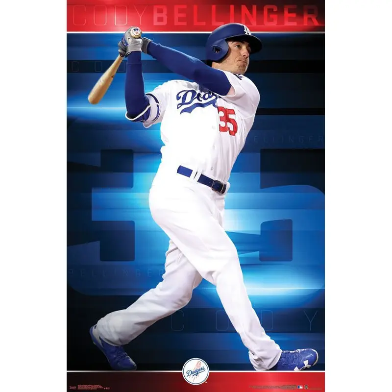 Cody Bellinger "Gone Deep" Los Angeles Dodgers MLB Action Poster - Trends 2017