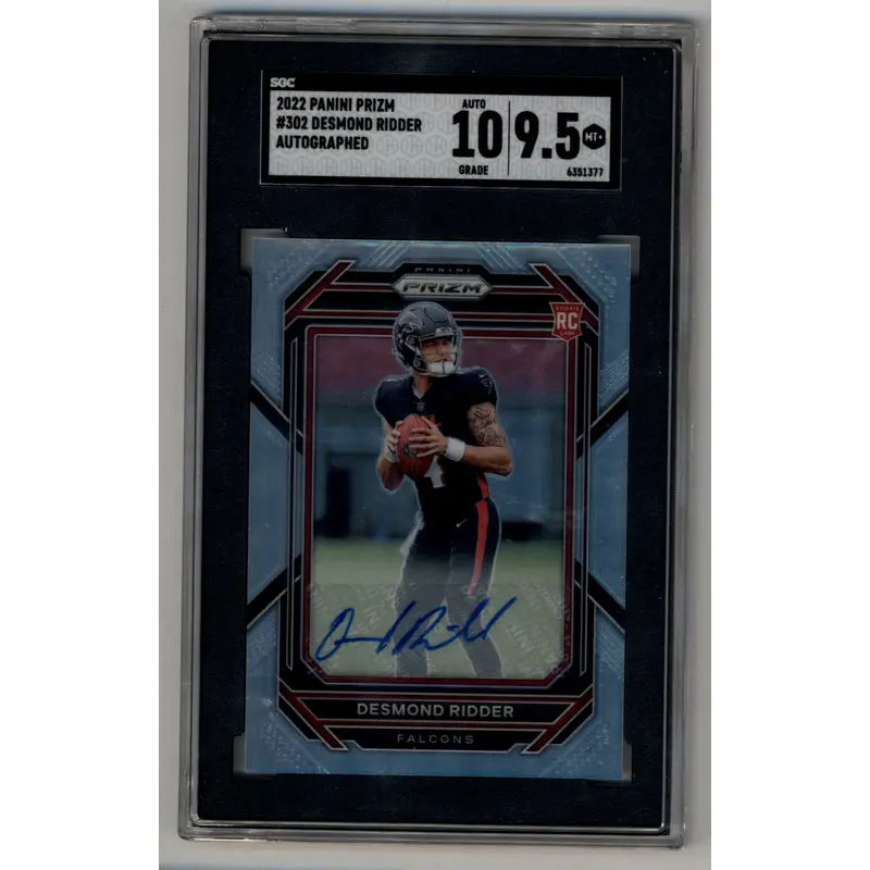 Desmond Ridder 2022 Prizm Auto SGC 9.5 Auto 10