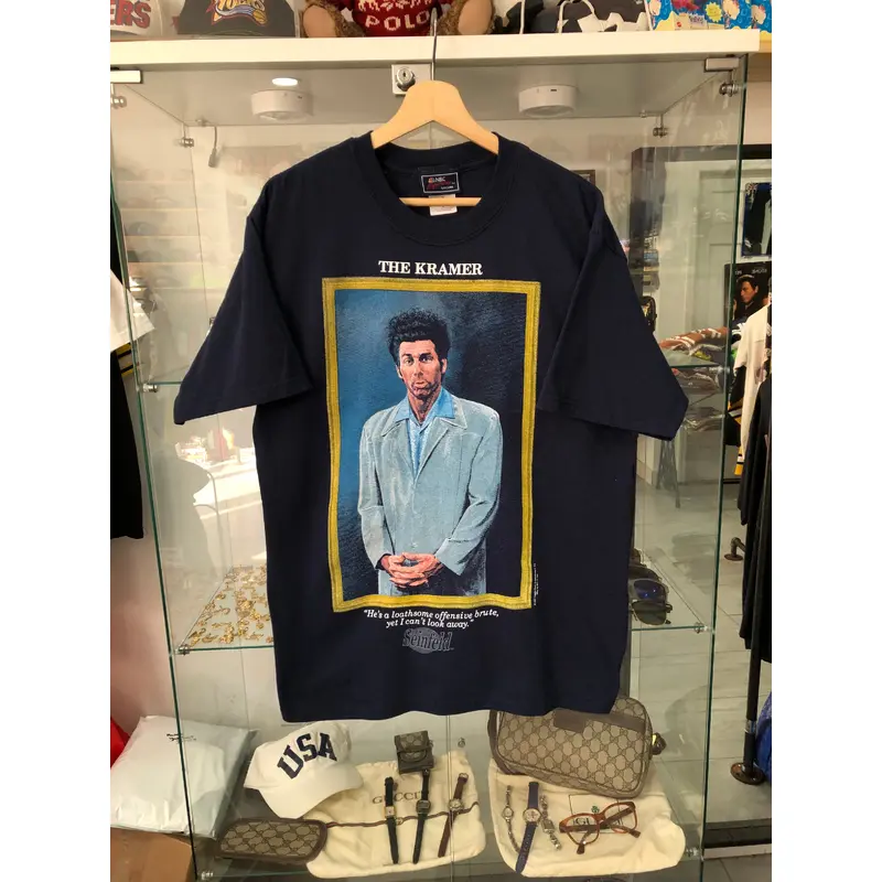 Vintage 1997 Seinfeld The Kramer Portrait Tee Size Large
