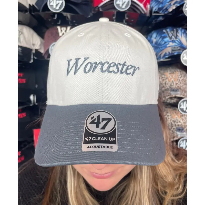 Worcester Red Sox Foundation Script Two Tone Clean Up
