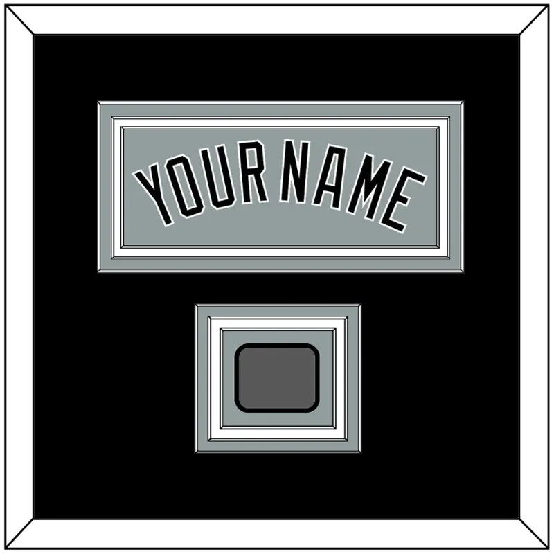 Chicago Name & World Series Champions Patch - Road Gray - Triple Mat 3