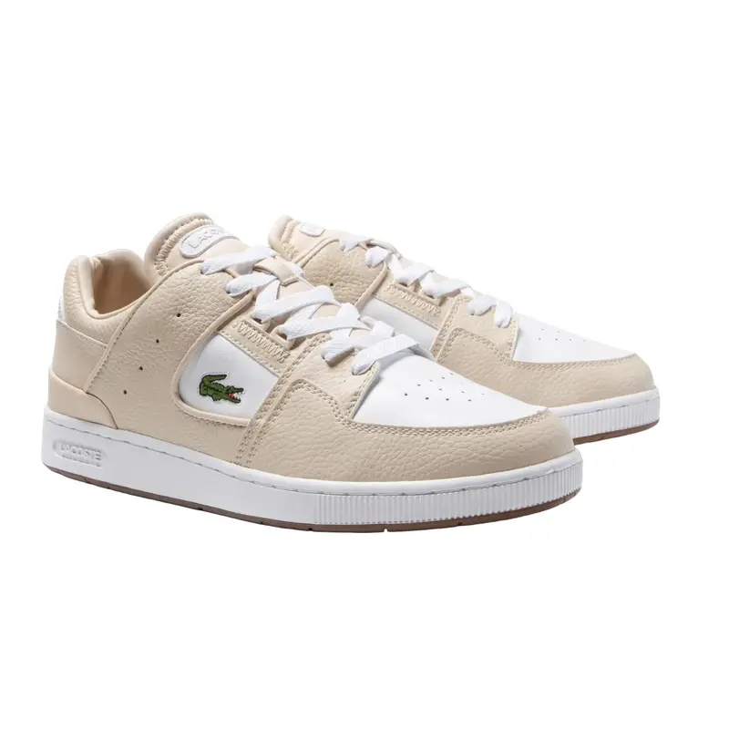 LACOSTE BEIGE MENS SHOE COURT CAGE 123 7-45SMA0047Y37