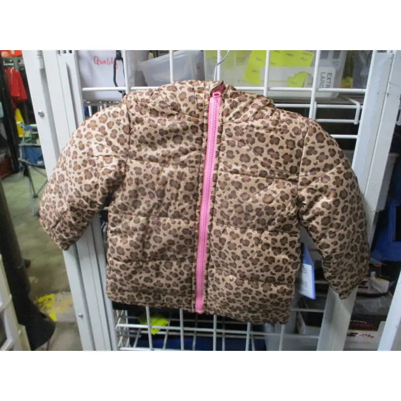 New Pulse Nova Preschool Snow Jacket Youth Size Large (7) - Leopard