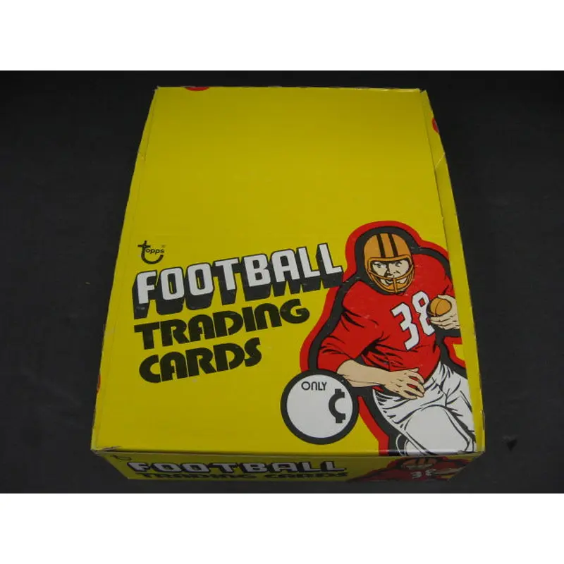 1975 Topps Football Unopened Rack Box
