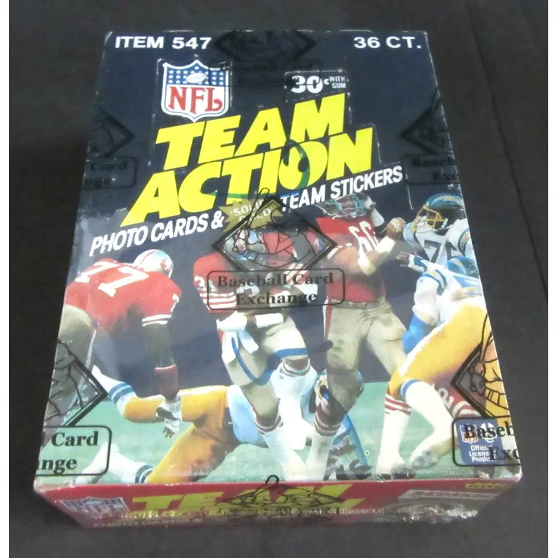 1983 Fleer Football Unopened Wax Box (BBCE)