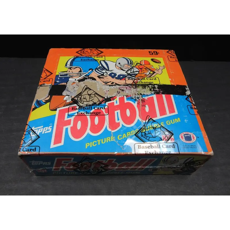 1985 Topps Football Unopened Cello Box (Authenticate)