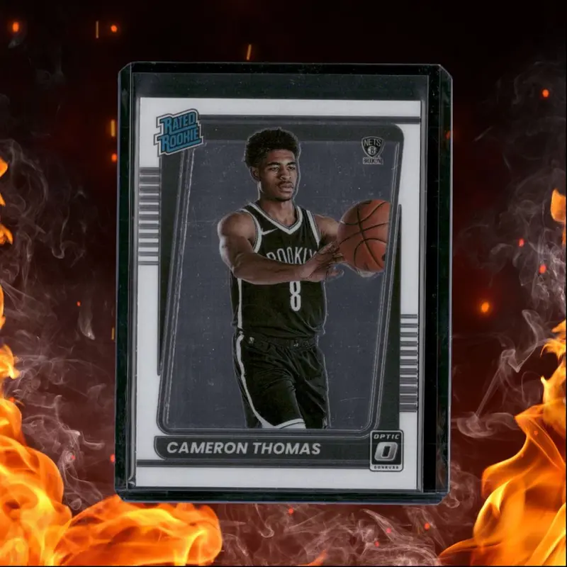 2021-22 Donruss Optic Cameron Thomas Rated (A) Rookie #153