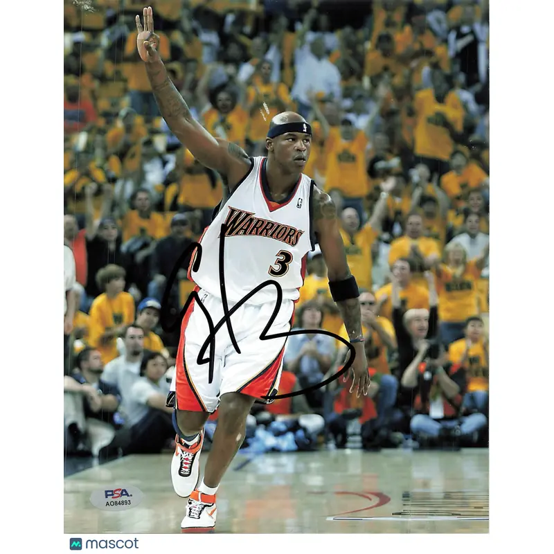Al Harrington Signed Photo PSA Golden State Warriors