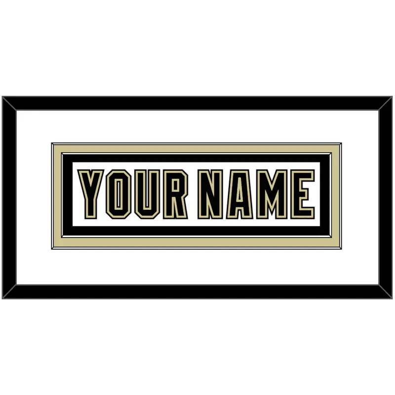 Pittsburgh Nameplate - 2014 Stadium Series White Jersey - Double Mat 1