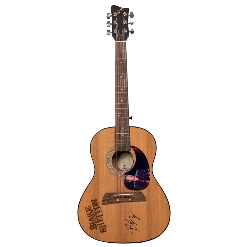 Blake Shelton Signed Autographed Acoustic Guitar PSA DNA