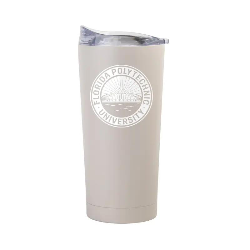 Florida Polytechnic University 20oz Sand Powder Coat Tumbler
