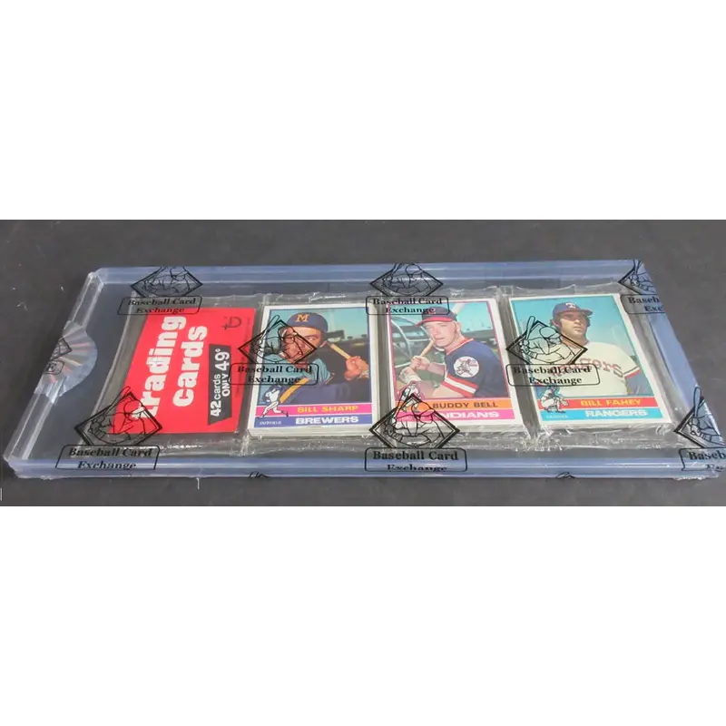 1976 Topps Baseball Unopened Rack Box (Authenticate)