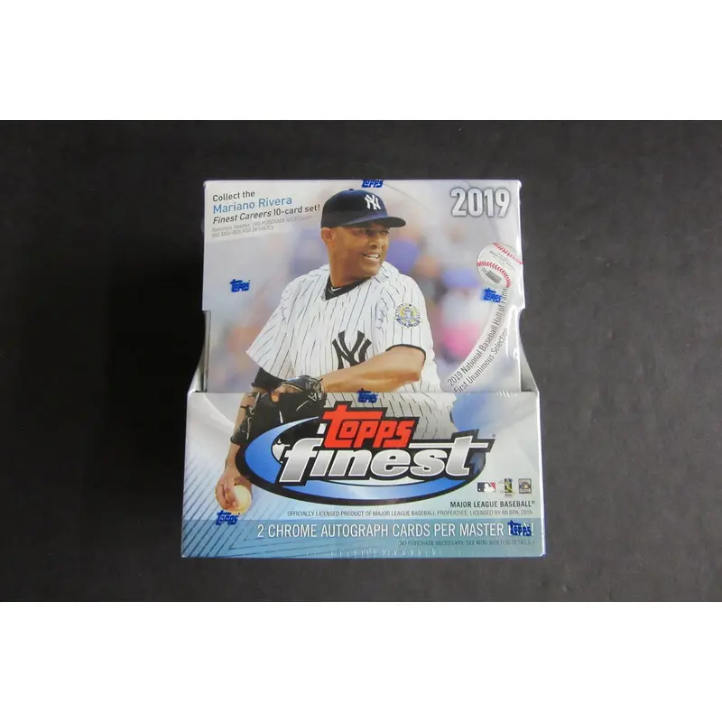 2019 Topps Finest Baseball Box (Hobby) (2/6/5)