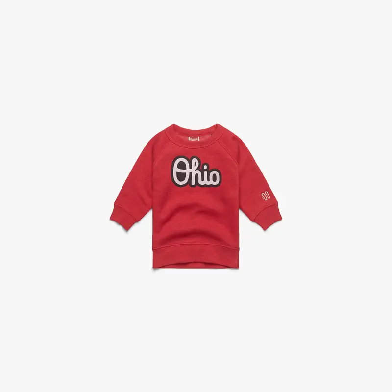 Baby Script Ohio Outline Crewneck