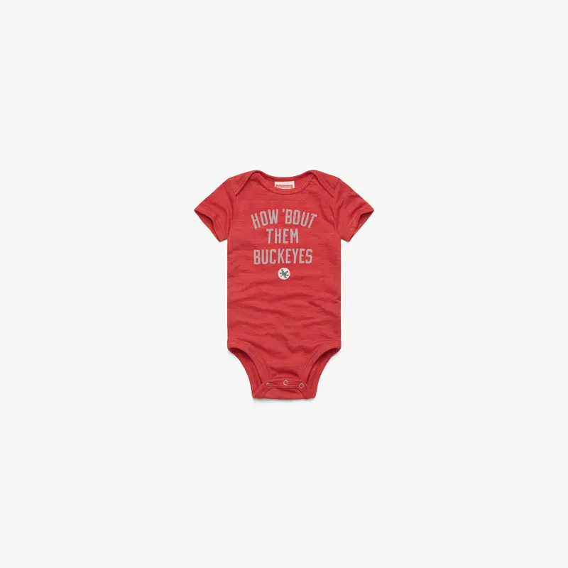How Bout Them Buckeyes Baby One Piece