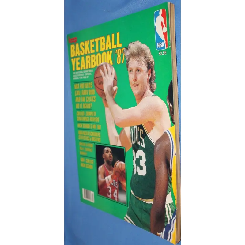 1987 Hoop Magazine, Larry Bird on Cover