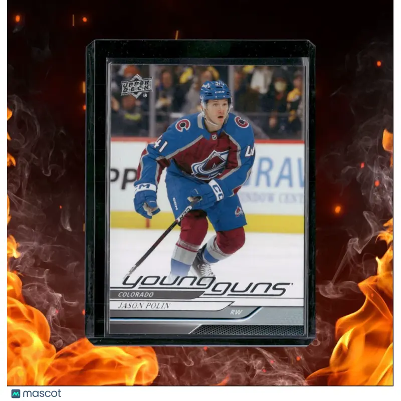2024-25 Upper Deck Jason Polin Young Guns Rookie #210
