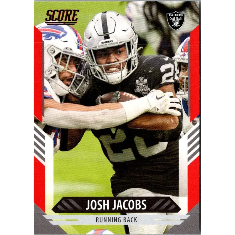 2021 Score Red Josh Jacobs #226