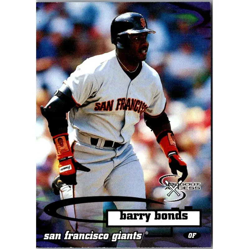 1998 SkyBox Dugout Axcess Barry Bonds #46