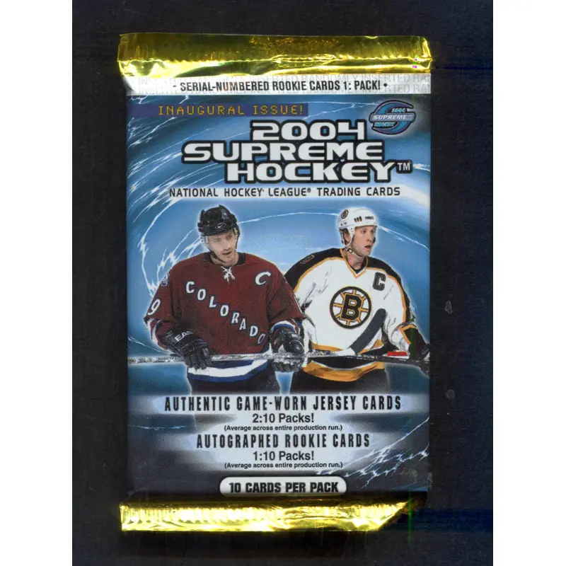2003/04 Pacific Supreme Hockey Unopened Pack (10)