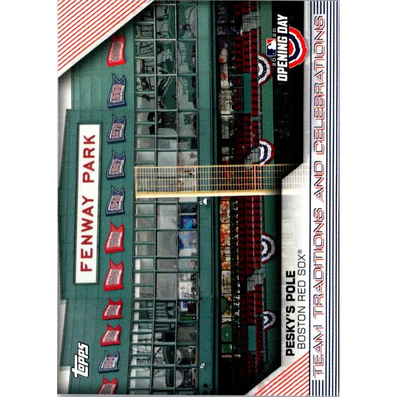 2020 Topps Opening Day Team Traditions and Celebrations Pesky's Pole #TTC-3