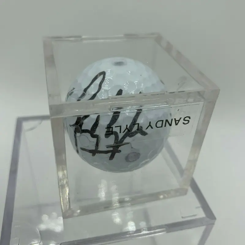 Sandy Lyle Signed Autographed Golf Ball PGA With JSA COA