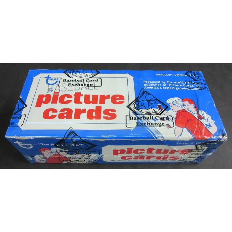 1984 Topps Baseball Unopened Vending Box (FASC)