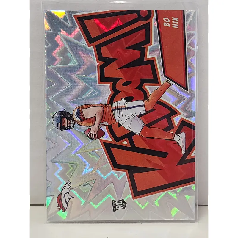Bo Nix 2024 Panini Absolute Kaboom Rookie