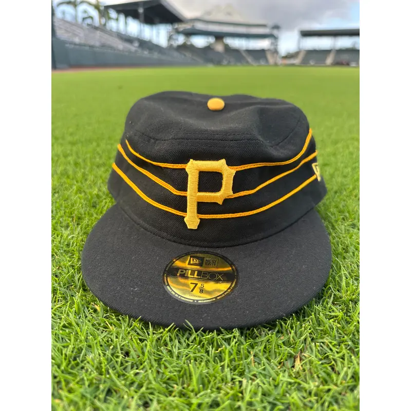 Pirates Pillbox Fitted Hat