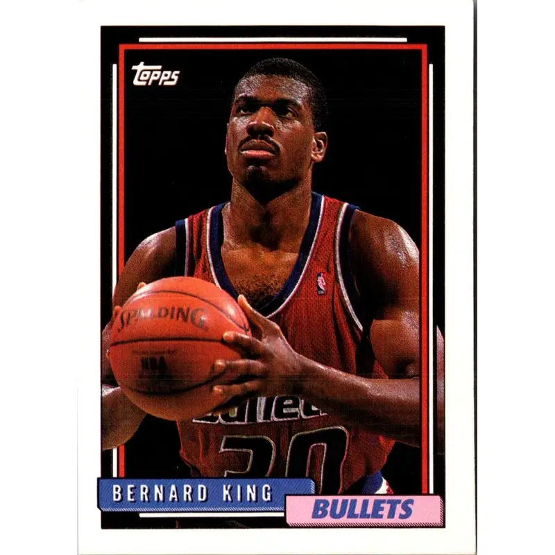 1992 Topps Bernard King #11