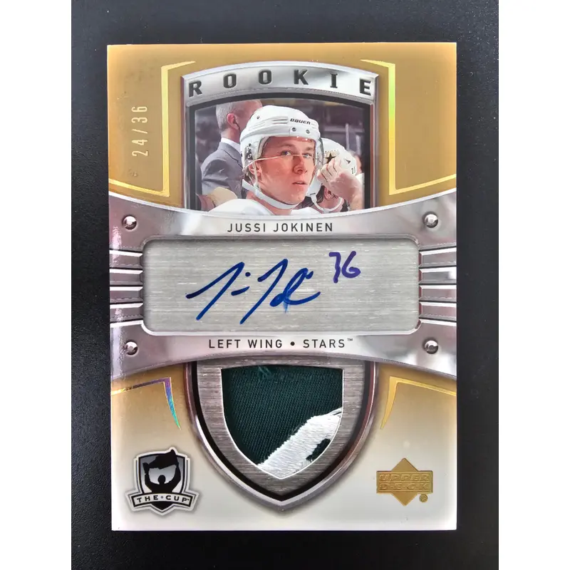 2005-06 Upper Deck The Cup RPA Gold - Jussi Jokinen #112 /36 RC