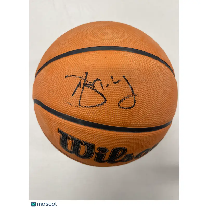 Amari Bailey Signed Basketball PSA Hornets
