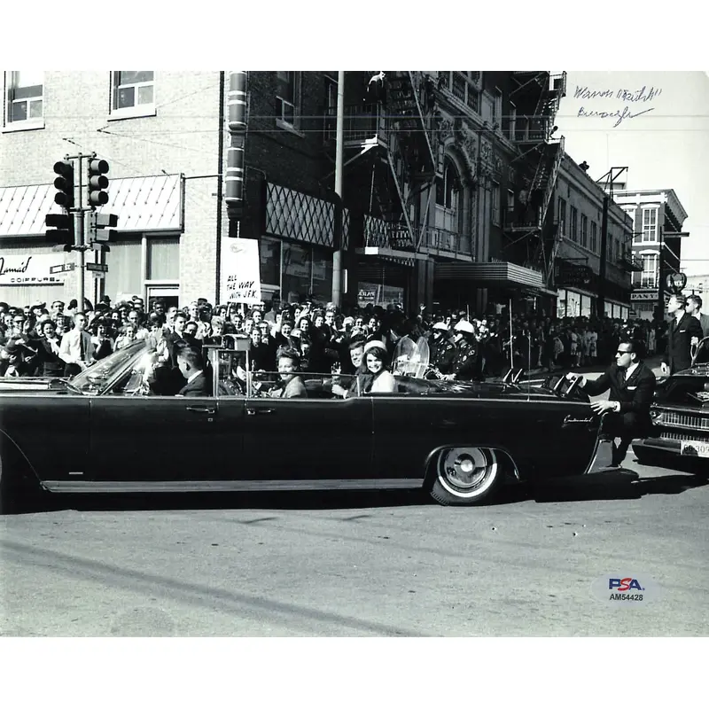 BUTCH BURROUGHS signed 8x10 Photo PSA/DNA Autographed