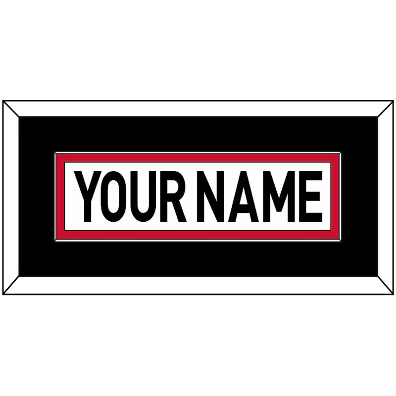 Ottawa Nameplate - Road White (2007-2017) - Single Mat 4