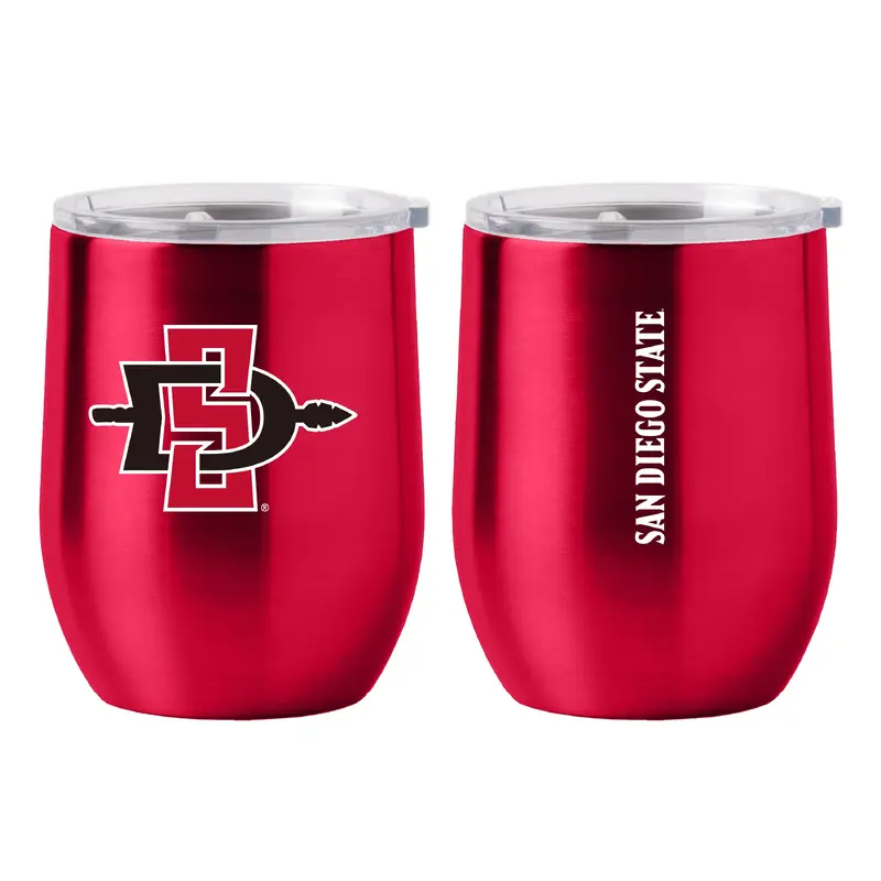 San Diego State Gameday 16oz Curved Beverage Tumbler