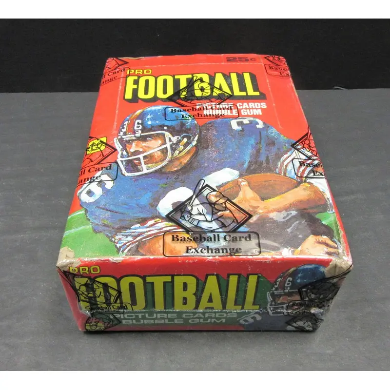 1980 Topps Football Unopened Wax Box
