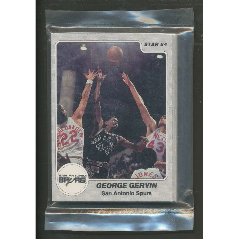 1983/84 Star Basketball Spurs Complete Bagged Set