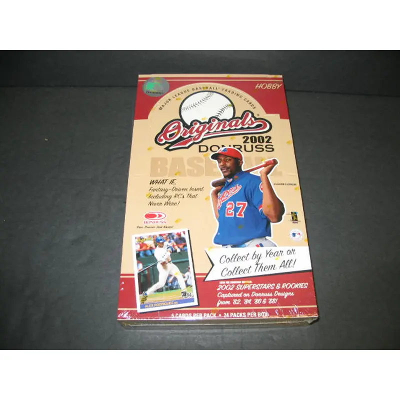 2002 Donruss Originals Baseball Box (Hobby)