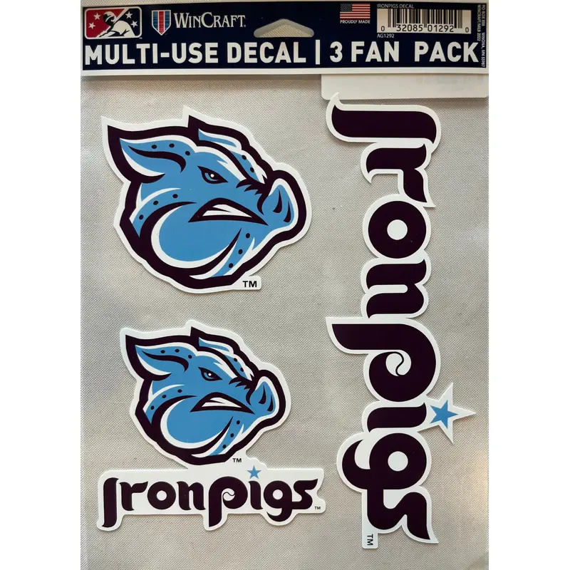 Lehigh Valley IronPigs Sunday Decal